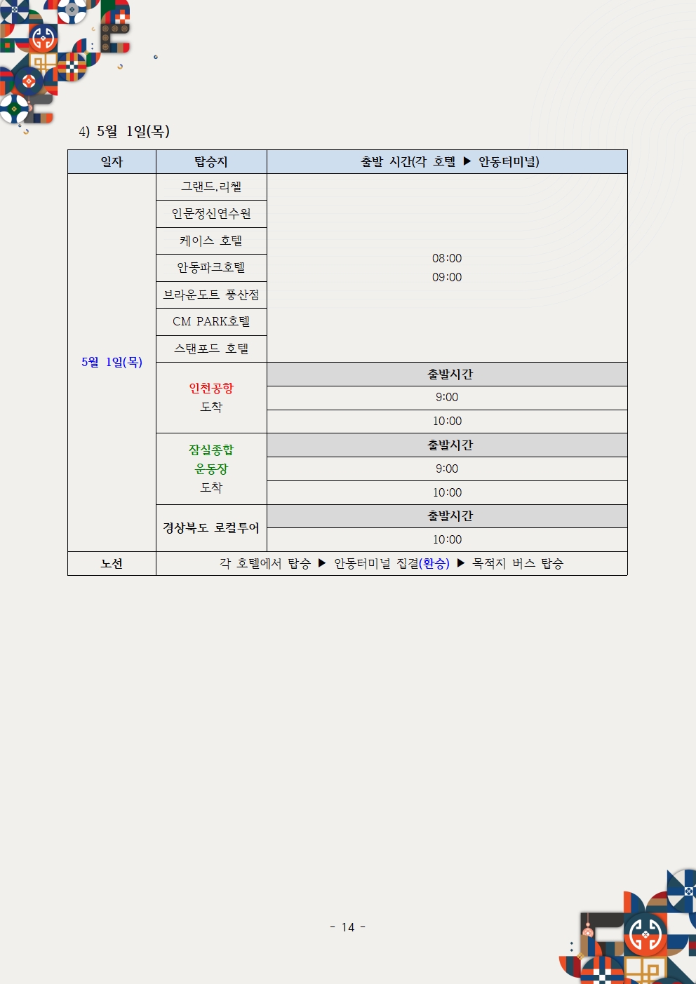 제26차 세계대표자대회 및 수출상담회 2025 KOREA BUSINESS EXPO ANDONG_셔틀버스 공지사항014.jpg 이미지입니다.